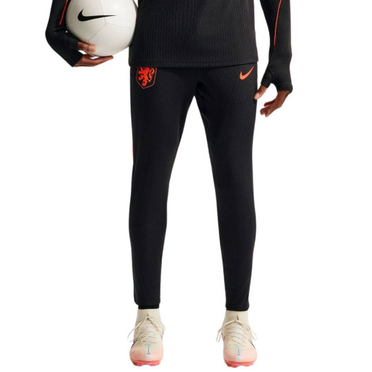 Nike Nederlands Elftal Strike Elite Trainingsbroek 2026-2028 Zwart Feloranje