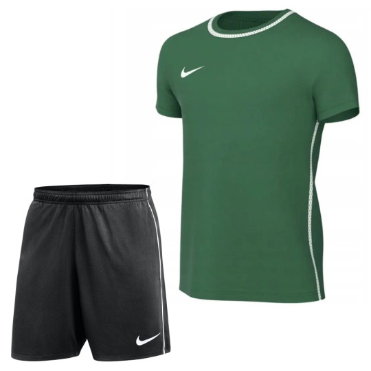 Nike Dri-FIT Park 26 Training Set Kids Dark Green Black