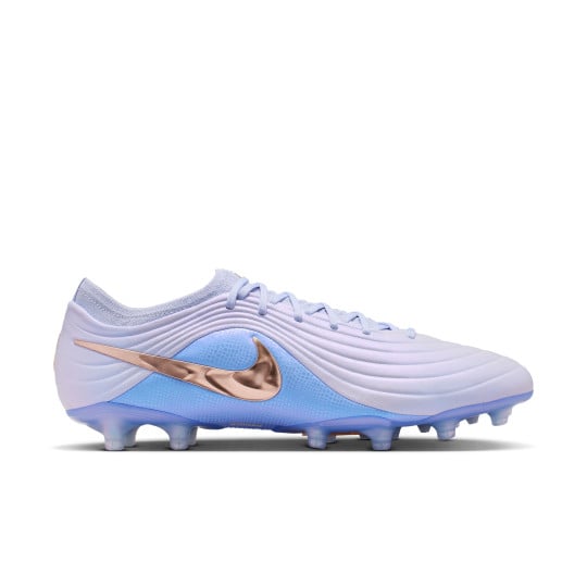 Nike Tiempo Maestro LV8 Elite Kunstgras Voetbalschoenen (AG) Lichtblauw Paarsblauw Brons
