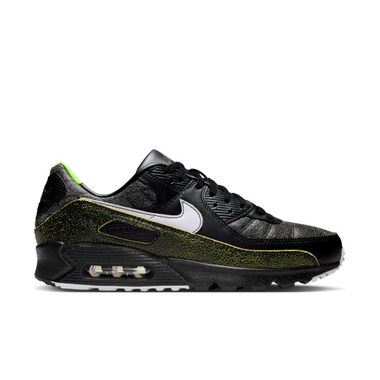 Nike Sneakers Air Max 90 Tiempo Black White Voltage Green