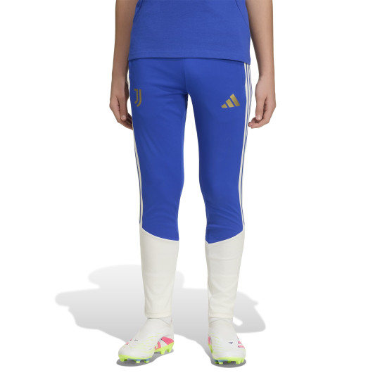 adidas Juventus Trainingsbroek 2026-2027 Kids Blauw Wit Goud