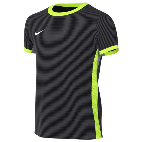 Nike Strike IV Voetbalshirt Kids Zwart Neongroen