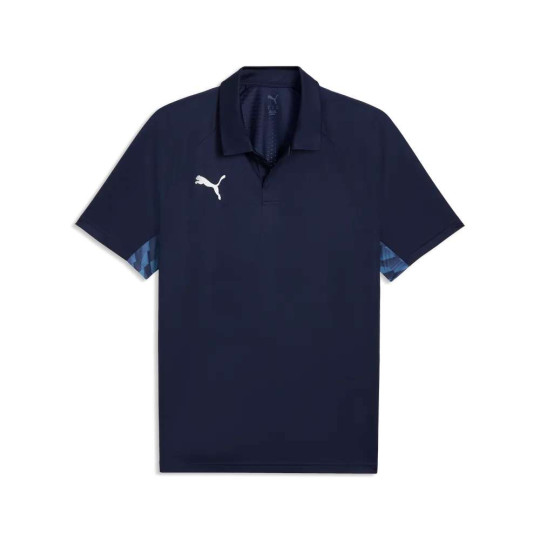 PUMA teamLIGA26 Sideline Polo Donkerblauw