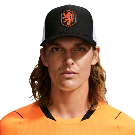 Nike Nederlands Elftal Aerobill C99 Pet Zwart Wit Oranje