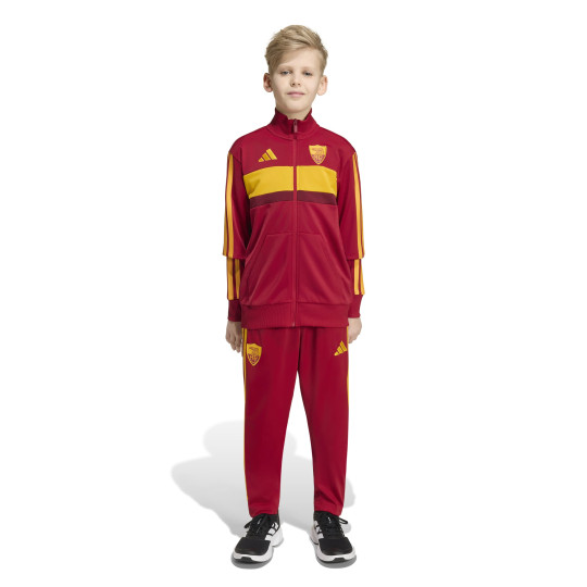 Survêtement adidas AS Roma 2026-2027 pour Enfants, rouge et orange