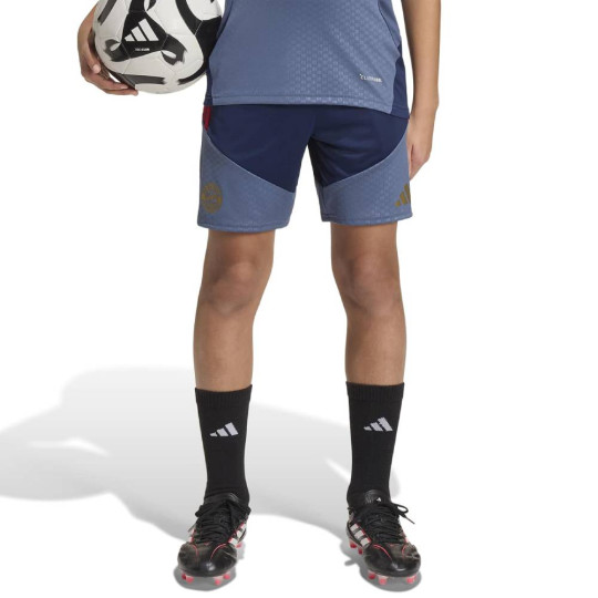 adidas Bayern München Trainingsbroekje 2026-2027 Kids Donkerblauw Rood Goud