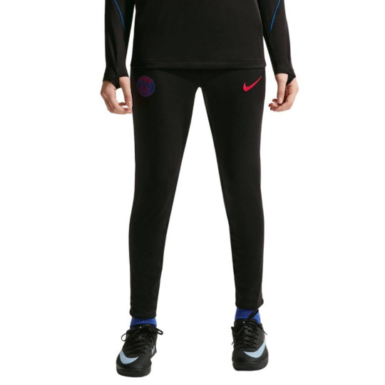 Nike Paris Saint-Germain Strike Trainingsbroek 2026-2027 Kids Zwart Felrood Donkerblauw