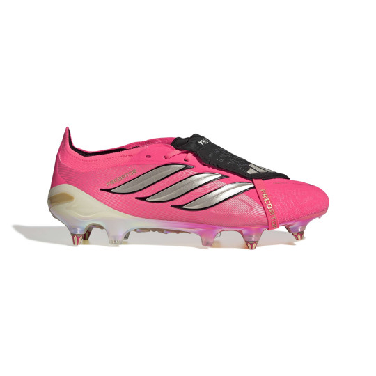 adidas Predator Elite FT Iron Stud Football Boots (SG) Hot Pink Silver Grey Black Gold