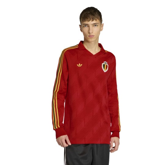 adidas Belgique Maillot Domicile 1986