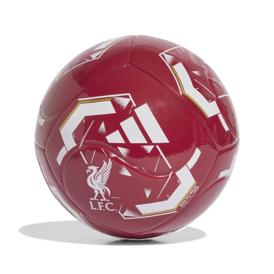 adidas Liverpool Club Ballon de Foot Taille 5 2026-2027 Rouge Blanc Doré