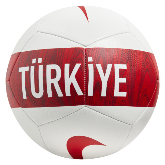 Nike Turkije Pitch Voetbal Maat 5 2026-2028 Wit Rood