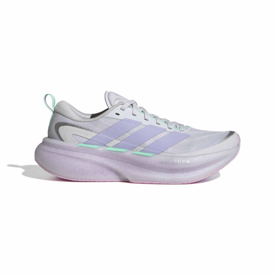 adidas Supernova Glide Women's Running Shoes Silver Grey Purple Mint Green