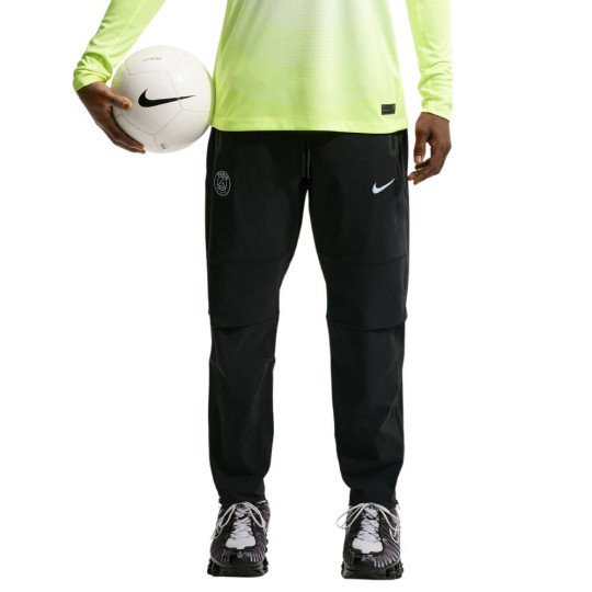 Nike Paris Saint-Germain Tech Woven Trainingsbroek 2026-2027 Zwart Wit