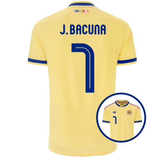 adidas FFK Curaçao J. Bacuna 7 Away Shirt 2026-2028