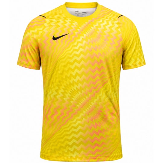 Nike Dri-FIT Gardien VI Keepersshirt Lichtgeel Zwart