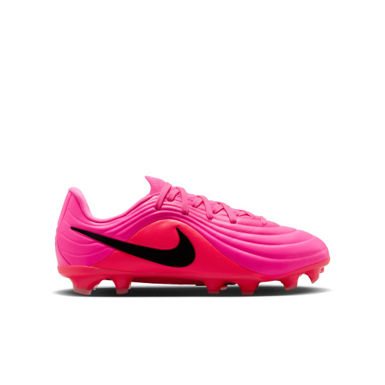 Nike Tiempo Maestro Academy Gras / Kunstgras Voetbalschoenen (MG) Kids Felroze Zwart