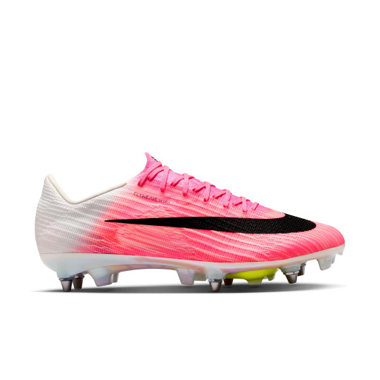 Nike Zoom Mercurial Superfly 11 Elite IJzeren-Nop Voetbalschoenen (SG) Felroze Wit Zwart