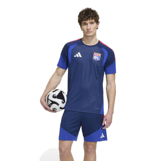 adidas Olympique Lyon Trainingsset 2026-2027 Donkerblauw Blauw Rood