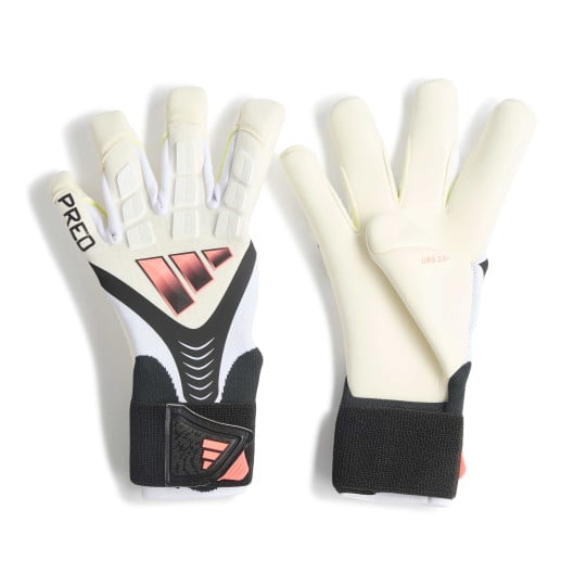 adidas Predator Pro HYS Keepershandschoenen Wit Zwart Roze