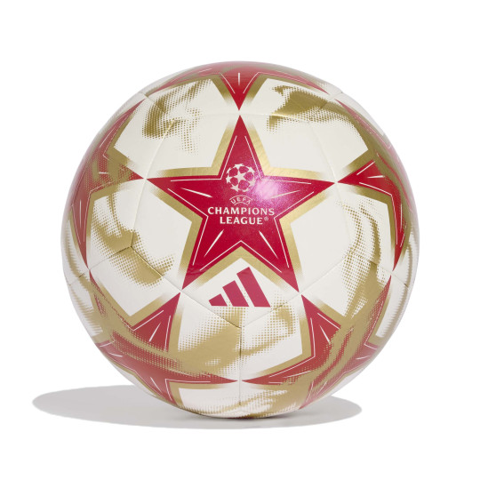 adidas UEFA Champions League Club Voetbal Maat 5 2026-2027 Wit Rood Goud