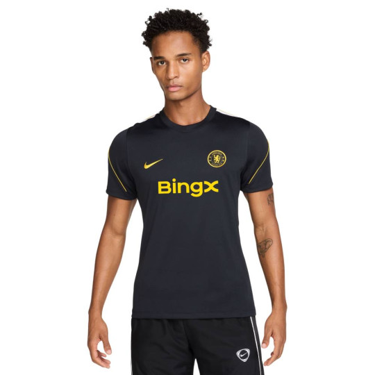 Nike Chelsea Strike Trainingsshirt 2026-2027 Donkerblauw Goudgeel
