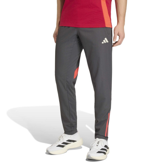 adidas Liverpool Presentatie Trainingsbroek 2025-2026 Grijs Rood Zilver