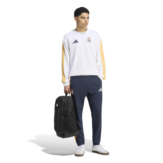 adidas Real Madrid DNA Crew Trainingspak 2026-2027 Wit Donkerblauw Oranje
