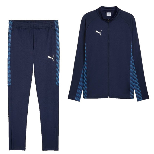 PUMA teamLIGA26 Trainingspak Full-Zip Donkerblauw
