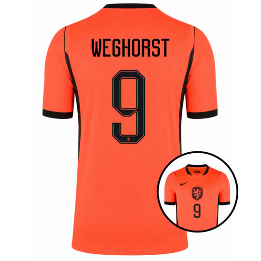 Nike Nederland Weghorst 9 Thuisshirt 2026-2028
