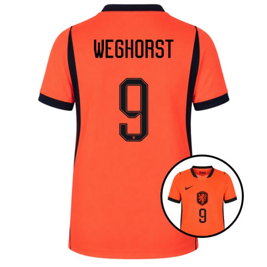 Nike Nederland Weghorst 9 Thuisshirt 2026-2028 Kids