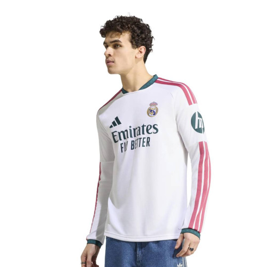 Maillot d'accueil à manches longues adidas Real Madrid 2026-2027