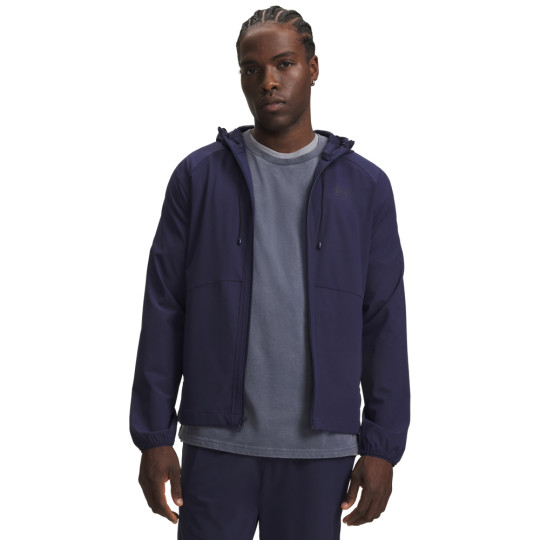 Under Armour Vibe Woven Windbreaker Donkerblauw
