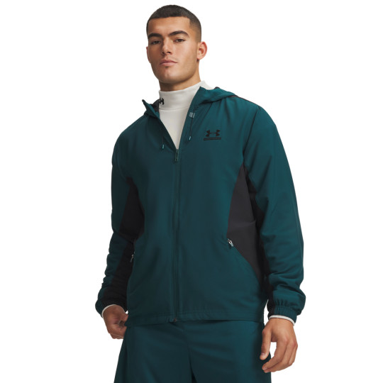 Under Armour Tech Sport Woven Trainingsjack Groen