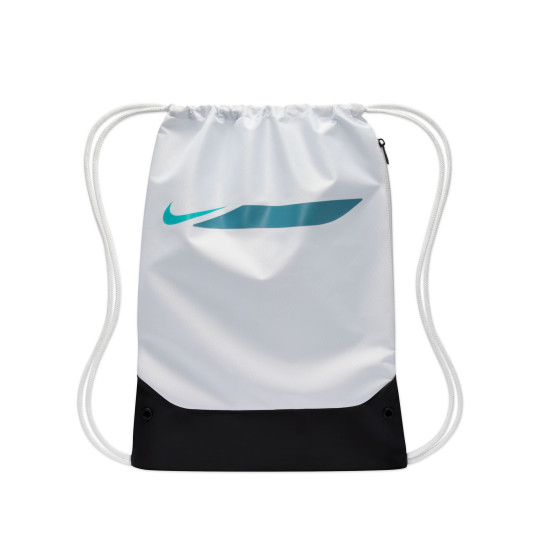 Nike Academy Sac de Gym Gris Clair Turquoise