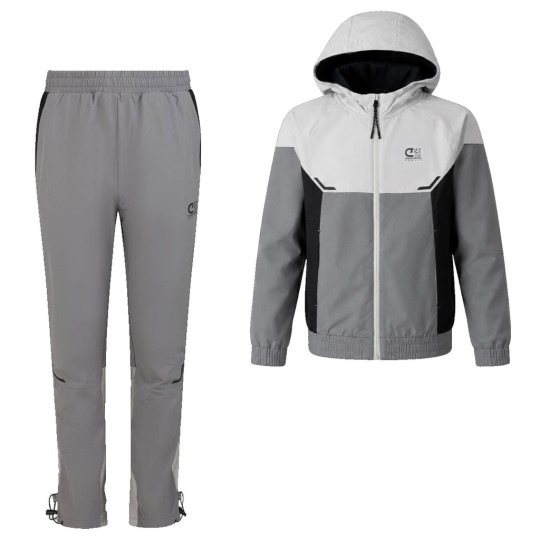 Survêtement Cruyff Elite 2.0 pour Enfants, gris clair, gris, noir
