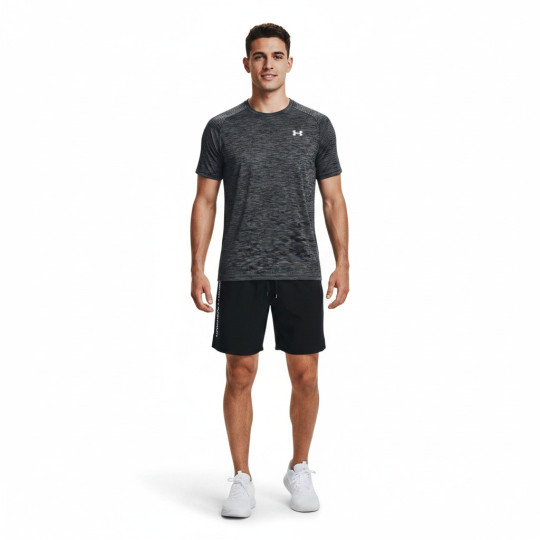 Under Armour Tech Textured Trainingsset Donkergrijs Zwart Wit