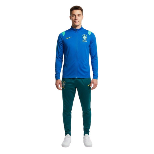 Nike Brazilië Academy Pro Trainingspak 2026-2028 Blauw Turquoise Geel