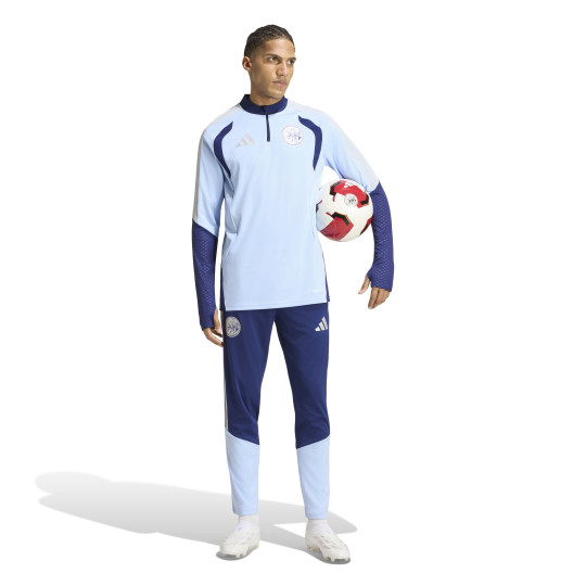 adidas Ajax Trainingspak 1/4-Zip 2026-2027 Lichtblauw Donkerblauw