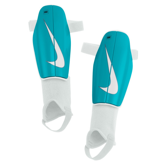 Nike Charge Protège-Tibias Turquoise Blanc