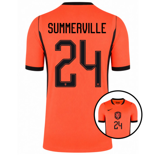 Nike Dutch Team Summerville 24 Home Shirt 2026-2028
