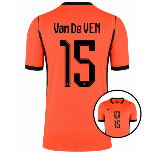 Nike Dutch Team Van De Ven 15 Home Shirt 2026-2028