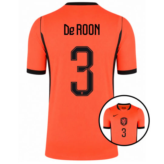 Maillot Nike Netherlands De Roon 3 Home 2026-2028