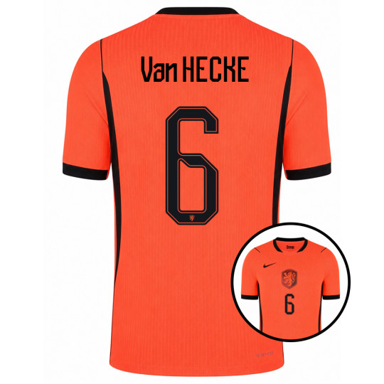 Nike Netherlands Van Hecke 6 Authentic Home Shirt 2026-2028