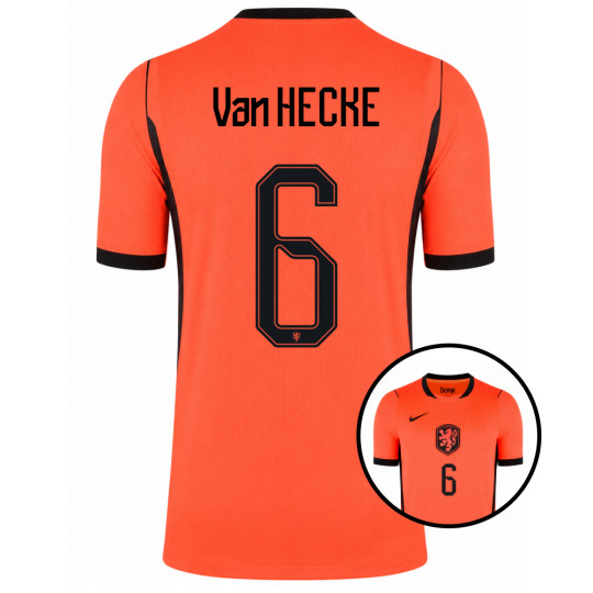 Nike Dutch Team Van Hecke 6 Home Shirt 2026-2028