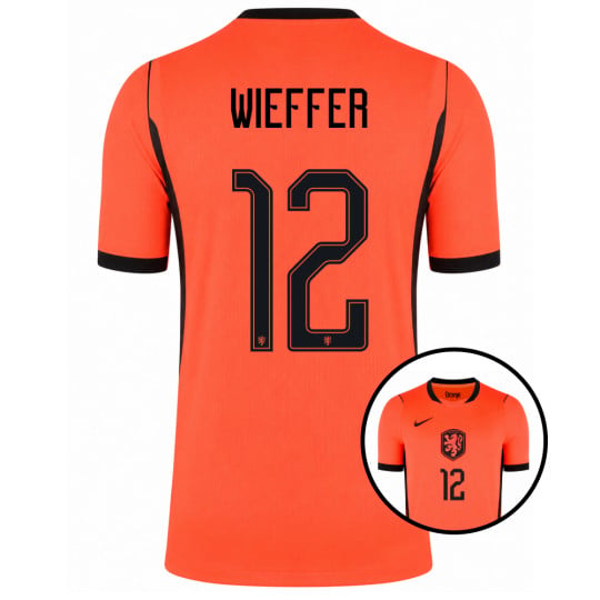 Maillot Nike Netherlands Wieffer 12 Home 2026-2028