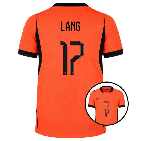 Nike Dutch Team Long 17 Authentic Home Shirt 2026-2028 Kids