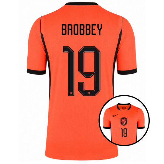 Nike Dutch Team Brobbey 19 Home Shirt 2026-2028