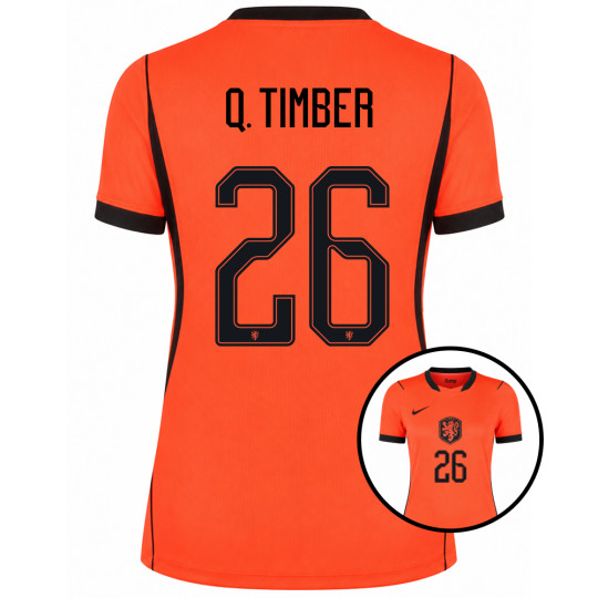 Nike Nederland Q. Timber 26 Thuisshirt 2026-2028 Dames