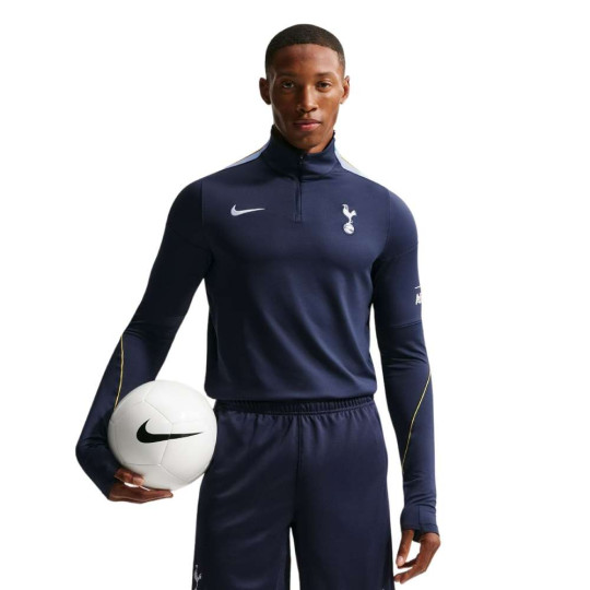 Nike Tottenham Hotspur Strike Training sweater 1/4-Zip 2026-2027 Dark Blue Light Blue White
