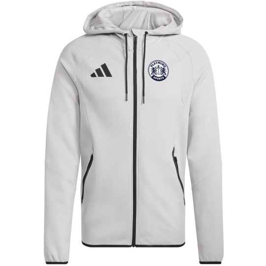 Playmind Sports Travel Hoodie Zip Grijs